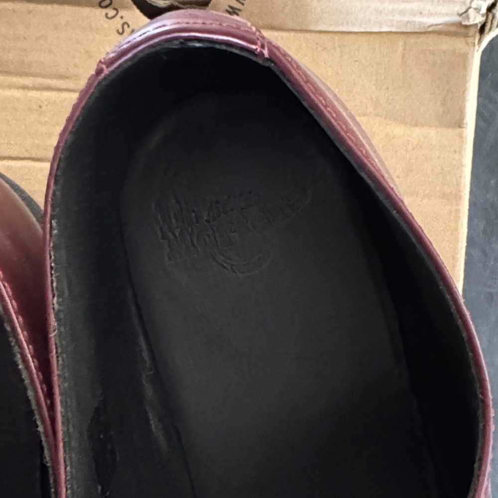 Rare Dr Martens cherry red ashland monk shoe - Picture 5 of 5